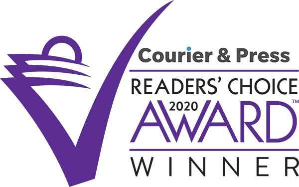 Courier & Press Readers Choice 2020 Award Winner